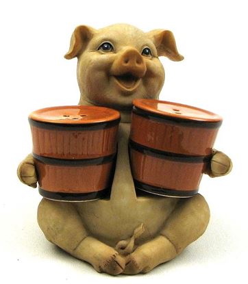 Picture of Pig Salt and Pepper Set