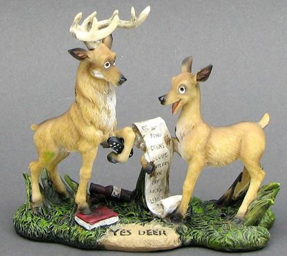 Picture of YES DEER Comical Wildlife