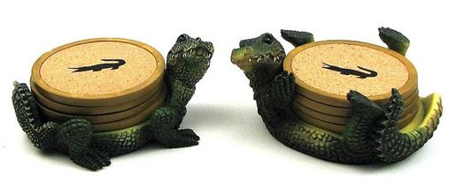 Picture of Gator Coaster Set 2 assorted styles Priced Each