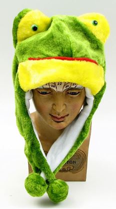 Picture of Kids Frog Plush Hat