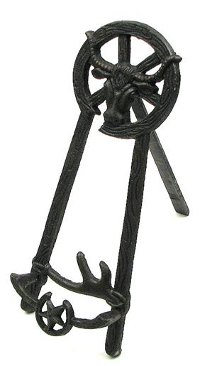 Picture of Cast Iron Steer Easel