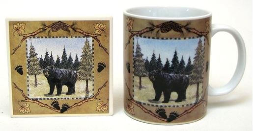 Picture of Bear Cup/Coaster Set