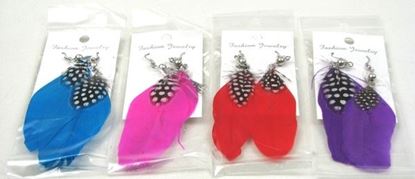 Picture of Feather Earrings Assorted