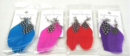 Picture of Feather Earrings Assorted