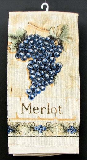 Picture of Merlot Grape Hand Towel