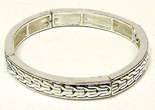 Picture of Stackable Stretch Bangle Chain Design