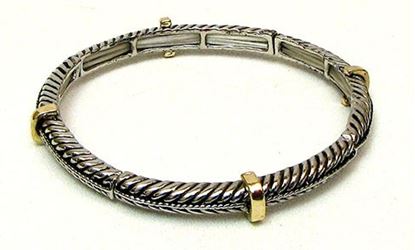 Picture of Stackable Stretch Bangle Braid Small