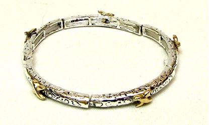 Picture of Stackable Stretch Bangle Gold X