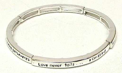 Picture of Stackable Stretch Bangle 1 Cor. 13:6