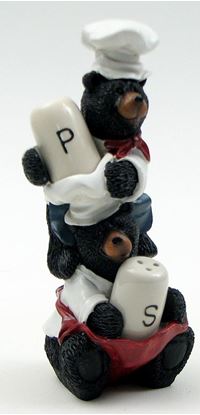 Picture of Bear Chef Salt and Pepper Set