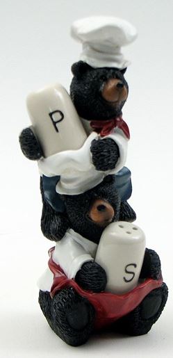 Picture of Bear Chef Salt and Pepper Set