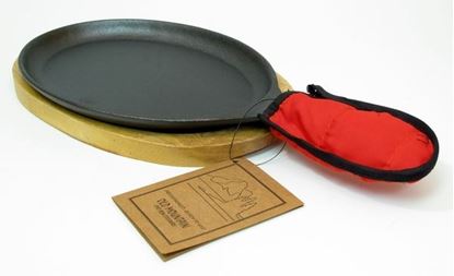 Picture of Old Mountain Cast Iron Preseasoned Fajita Set