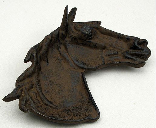 Picture of Cast Iron Horse Dish Set of 2