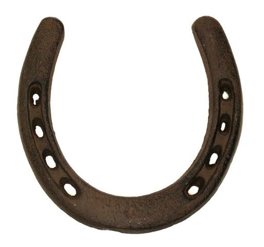 Picture of Cast Iron Large Horse Shoe Set of 6