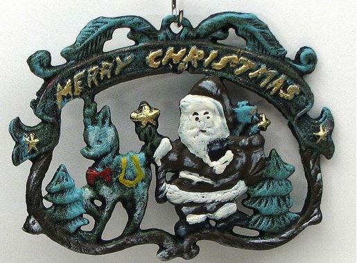 Picture of Merry Christmas Wall Plaque/Trivet