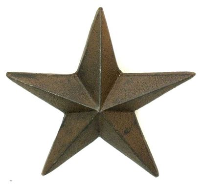 Picture of Cast Iron Nail Star - X-Large Set of 6