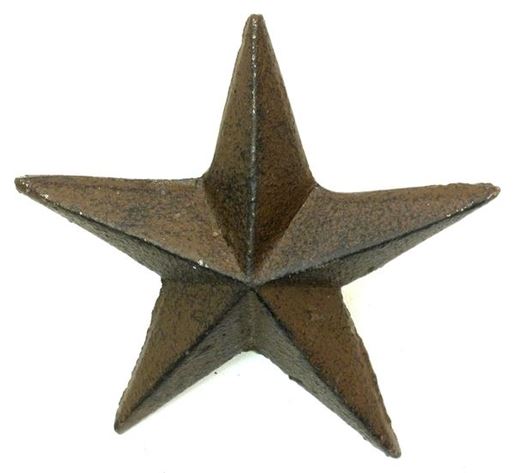 Picture of Cast Iron Nail Star - Large Set of 12