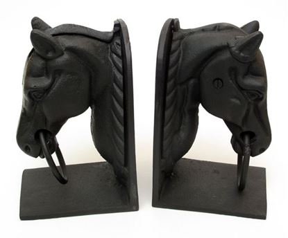 Picture of Cast Iron Horse Head Bookend