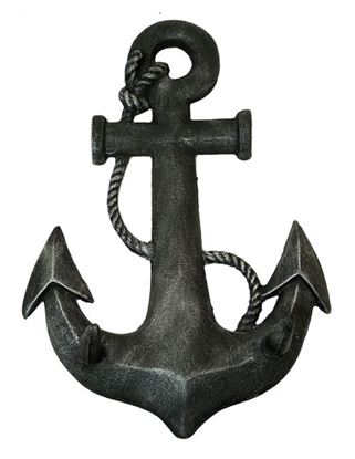 Picture of Large Cast Iron Boat Anchor