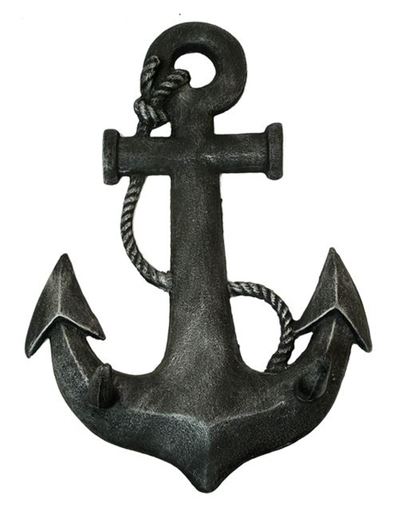 Picture of Large Cast Iron Boat Anchor