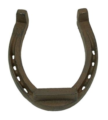 Picture of Extra Large Cast Iron Horse Shoe Set of 2