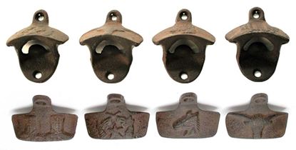 Picture of Western Cast Iron Rust Bottle Openers Set of 4