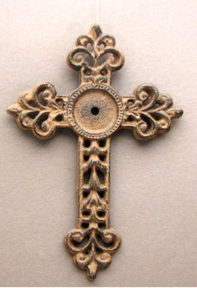 Picture of Medium Open Fleur De Lis Cross Case of 20 Pieces