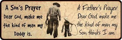 Picture of Cowboy Father / Son Prayer