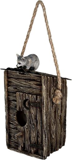 Picture of Outhouse/Raccoon Birdhouse