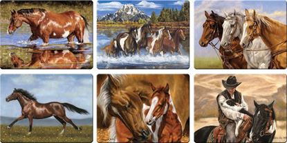 Picture of Horse Scenes Cutting Boards Assorted Priced Each