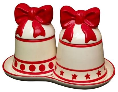 Picture of Christmas Bell Canister Set