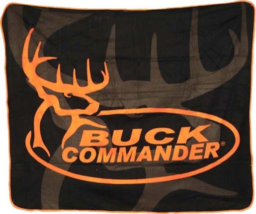 Picture of Orange Buck Commander Throw