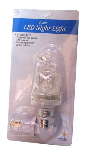 Picture of Clear Santa Nightlight