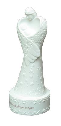 Picture of Roman Lace Illusions Angel Holding Baby Musical Figurine