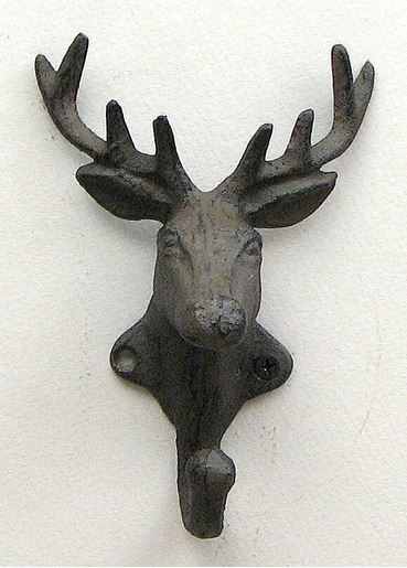 Picture of Cast Iron Elk/Deer Hook