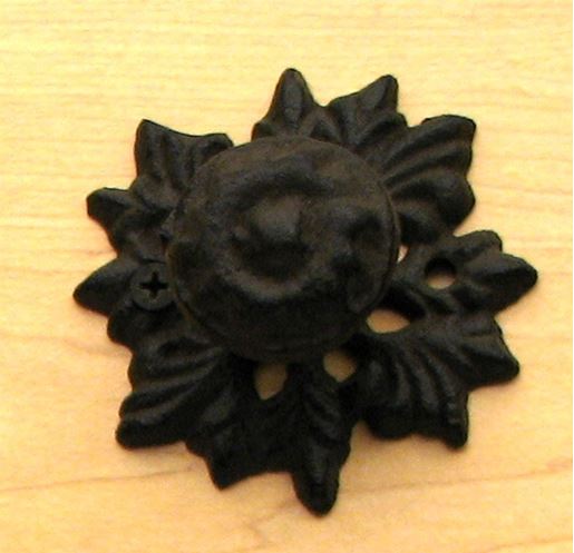 Picture of Cast Iron Leaf Drawer Pull Set of 6