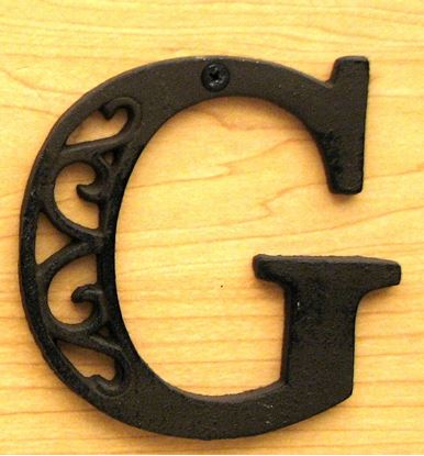 Picture of Cast Iron Letter G