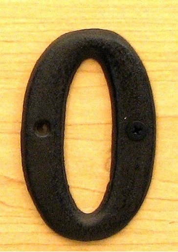 Picture of Solid Cast Iron Number 0