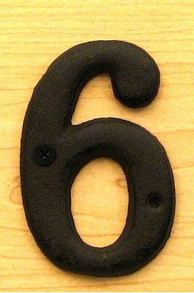 Picture of Solid Cast Iron Number 6