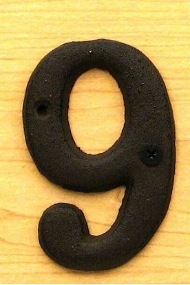 Picture of Solid Cast Iron Number 9