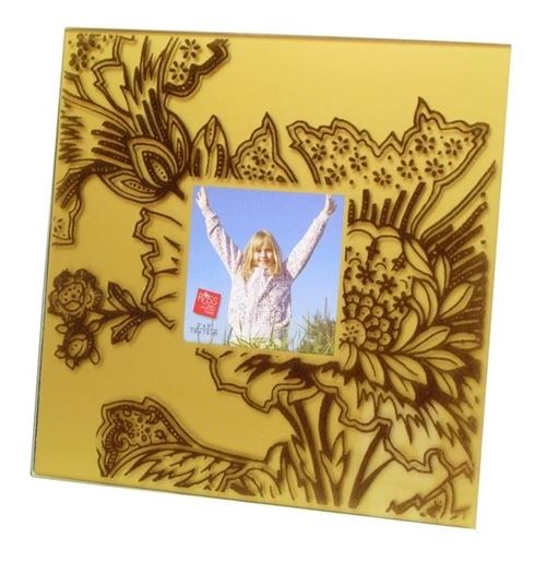 Picture of Velvet Square Frame - Gold