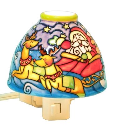 Picture of Translucent Porcelain Santa Night Light