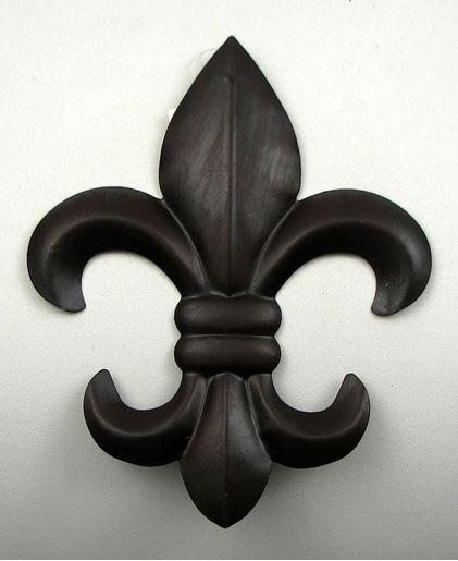 Picture of Small Fleur De Lis Wall Plaque