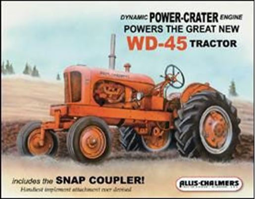 Picture of Tin Sign Allis Chalmers - WD45