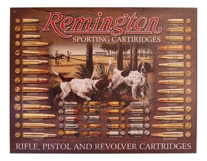 Picture of Tin Sign Remington Bullet Board