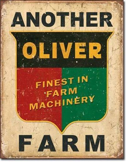 Picture of TIN SIGN Another Oliver Farm