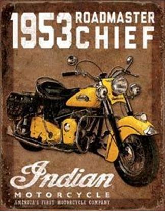 Picture of Tin Sign 1953 Indian Roadmaster