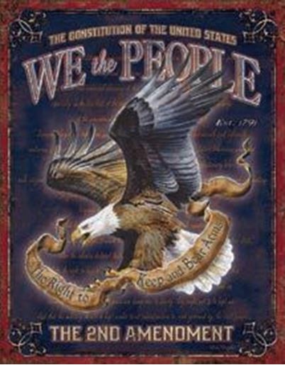 Picture of Tin Sign We The People - 2nd Amendment