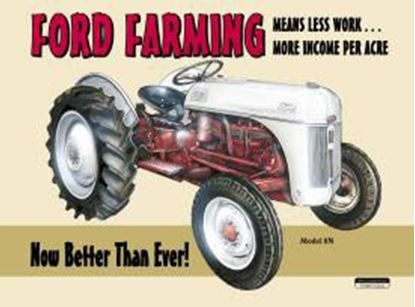 Picture of Tin Sign Ford Farming 8N