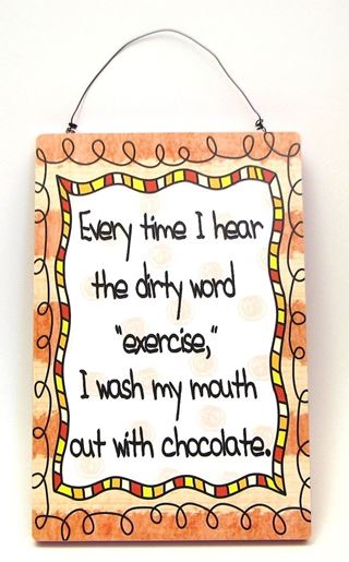 Picture of Chocolate Plaque, Everytime